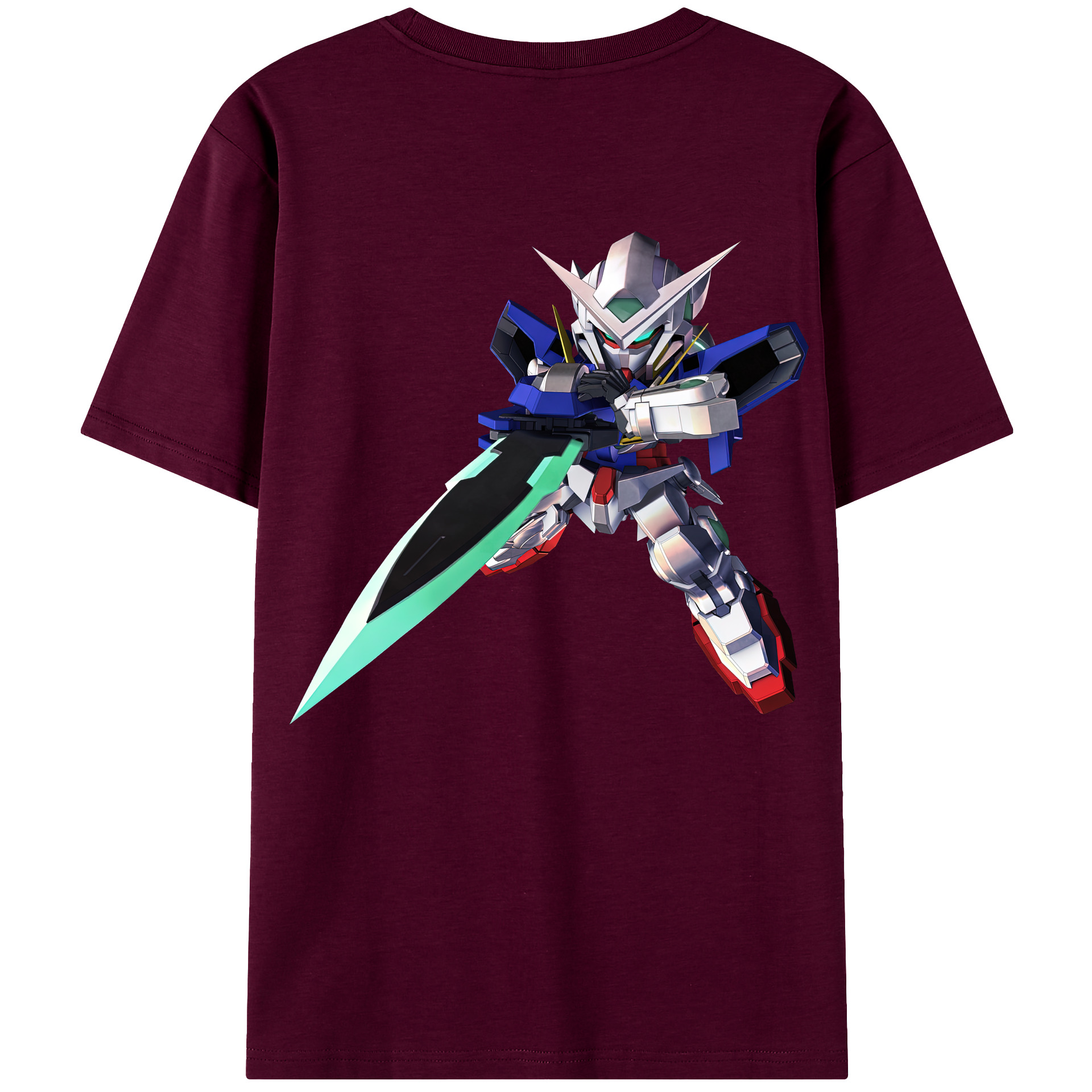 （画像用） 機動戦士ガンダム Mobile Suit Gundam レディース半袖Tシャツ(バックプリント)